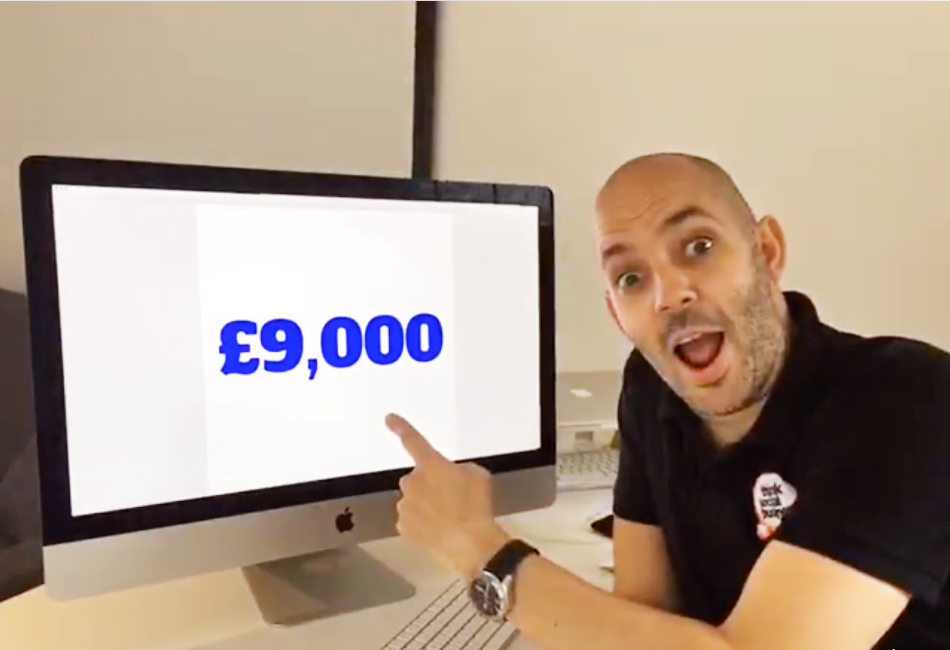 £9000 from Facebook post